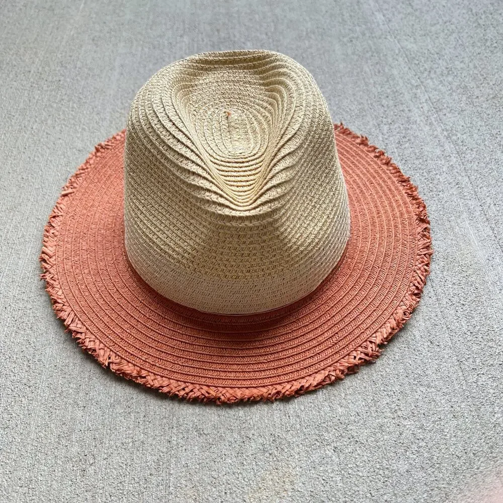& Other Stories Color Block Straw Hat